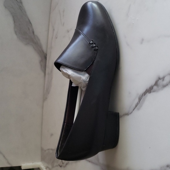 Trotters Moment Monarch Style Leather Loafer Brown Size 9W - Picture 5 of 10